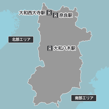 奈良の地図から探す